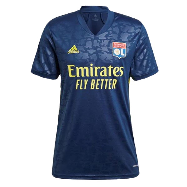 Camiseta Lyon Tercera equipo Mujer 2020-2021 Azul